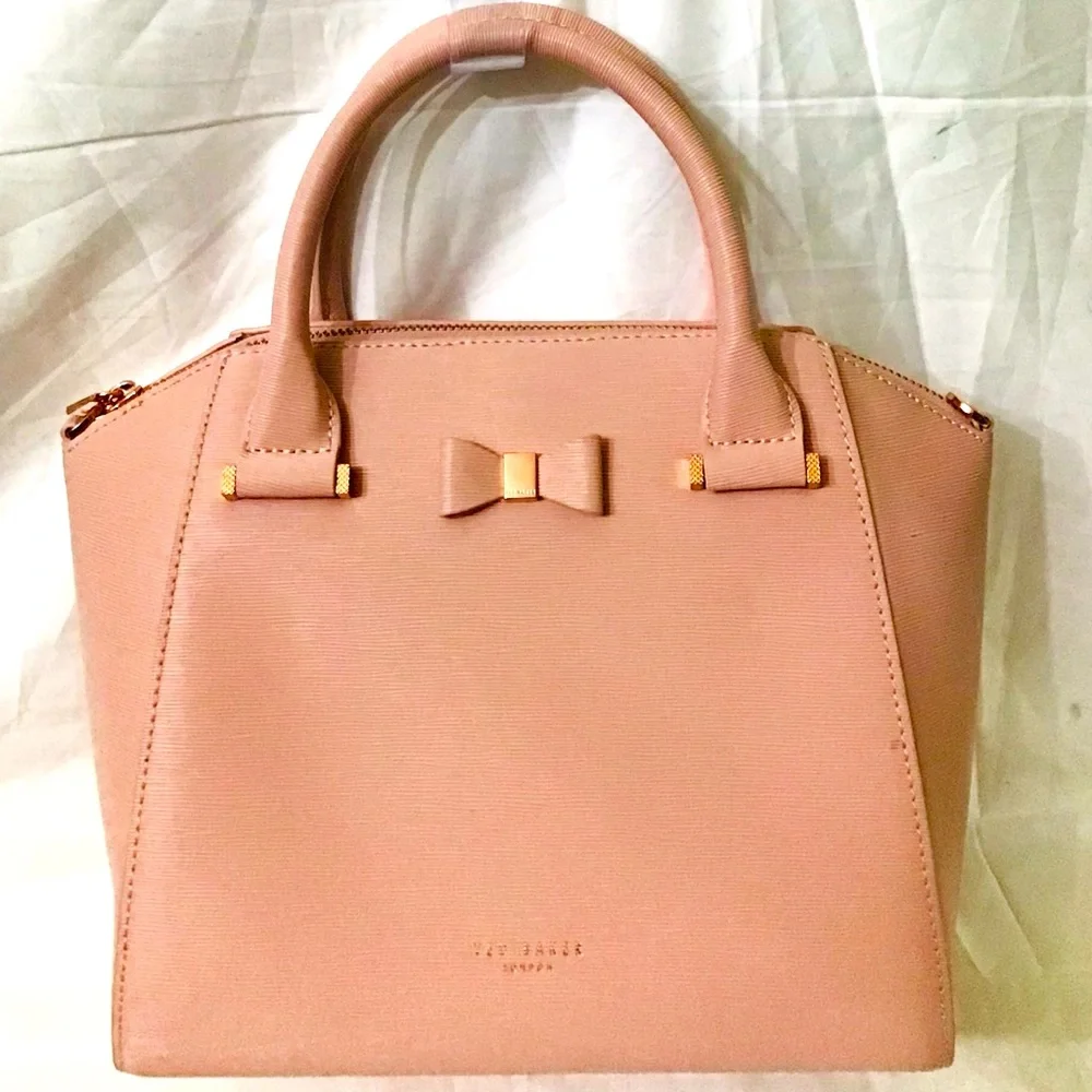 Ted Baker London Pink Blush Janne Handbag Satchel NWOT